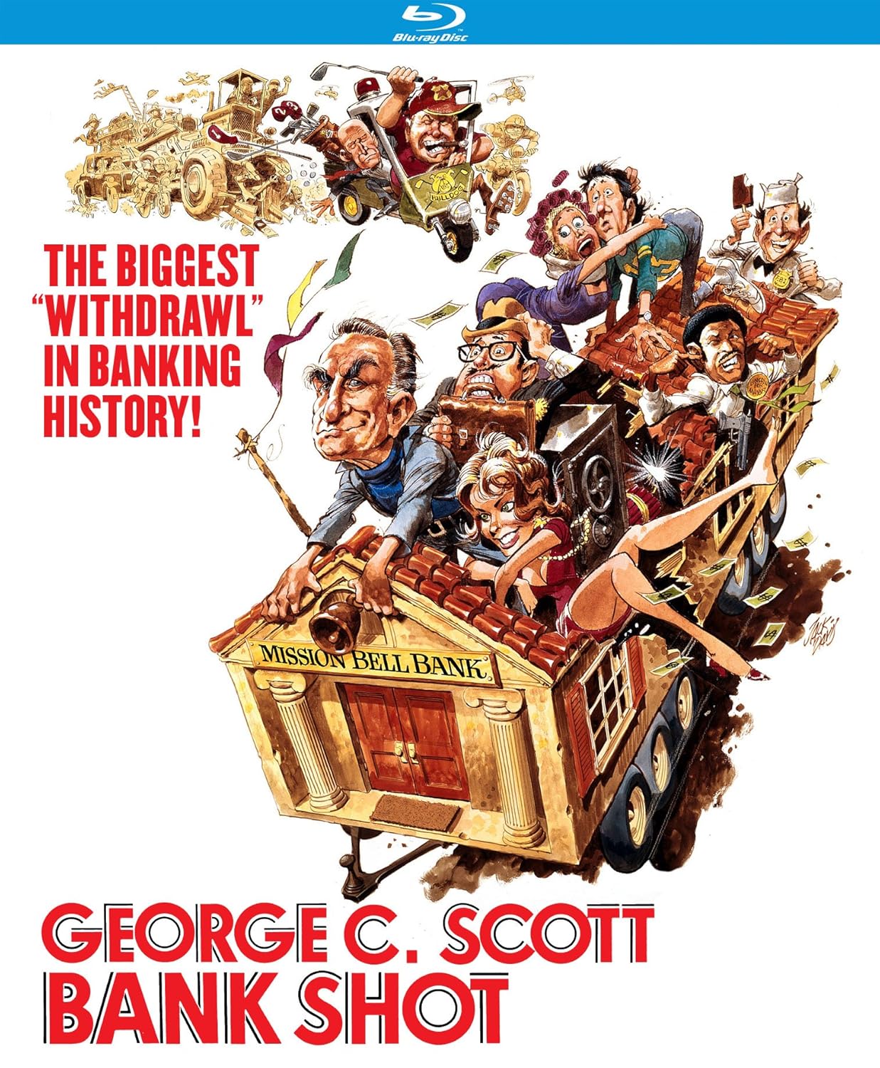 Bank Shot (1974) Kino Lorber - Blu-ray Region A