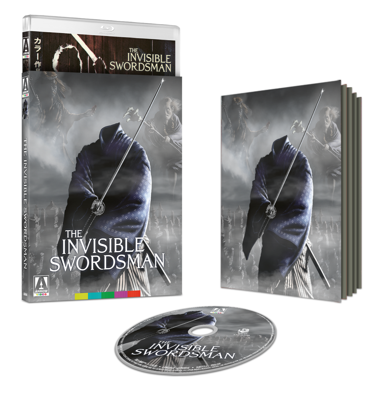 The Invisible Swordsman (1970) LE Slipcover Arrow US - Blu-ray Region A