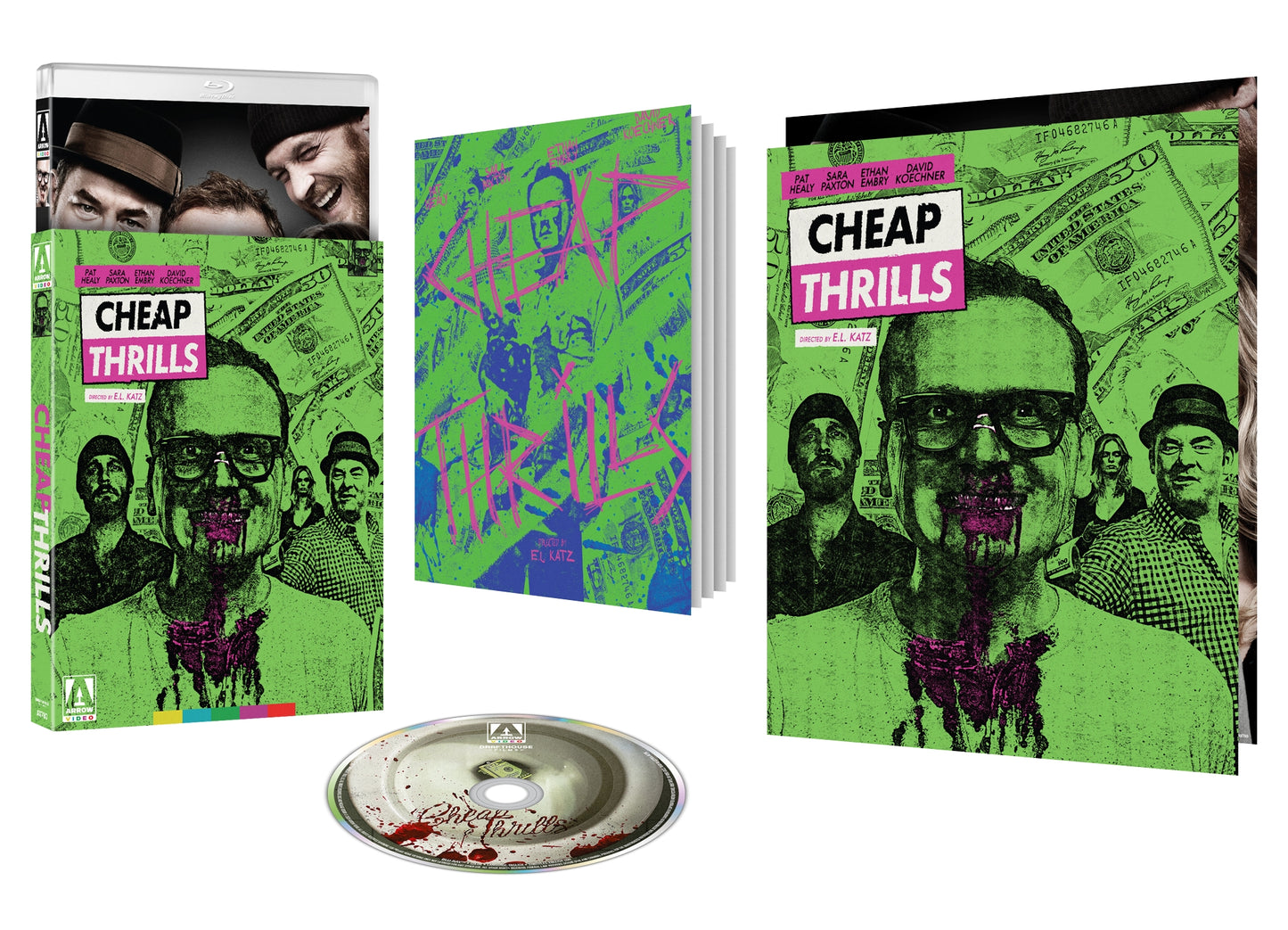 Cheap Thrills (2013) LE Slipcover Arrow US - Blu-ray Region A