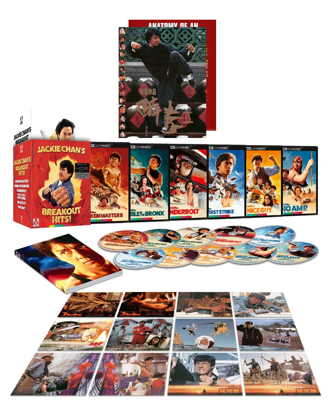 PRE-ORDER Jackie Chan's Breakout Hits - Limited Edition Arrow US - 4K UHD