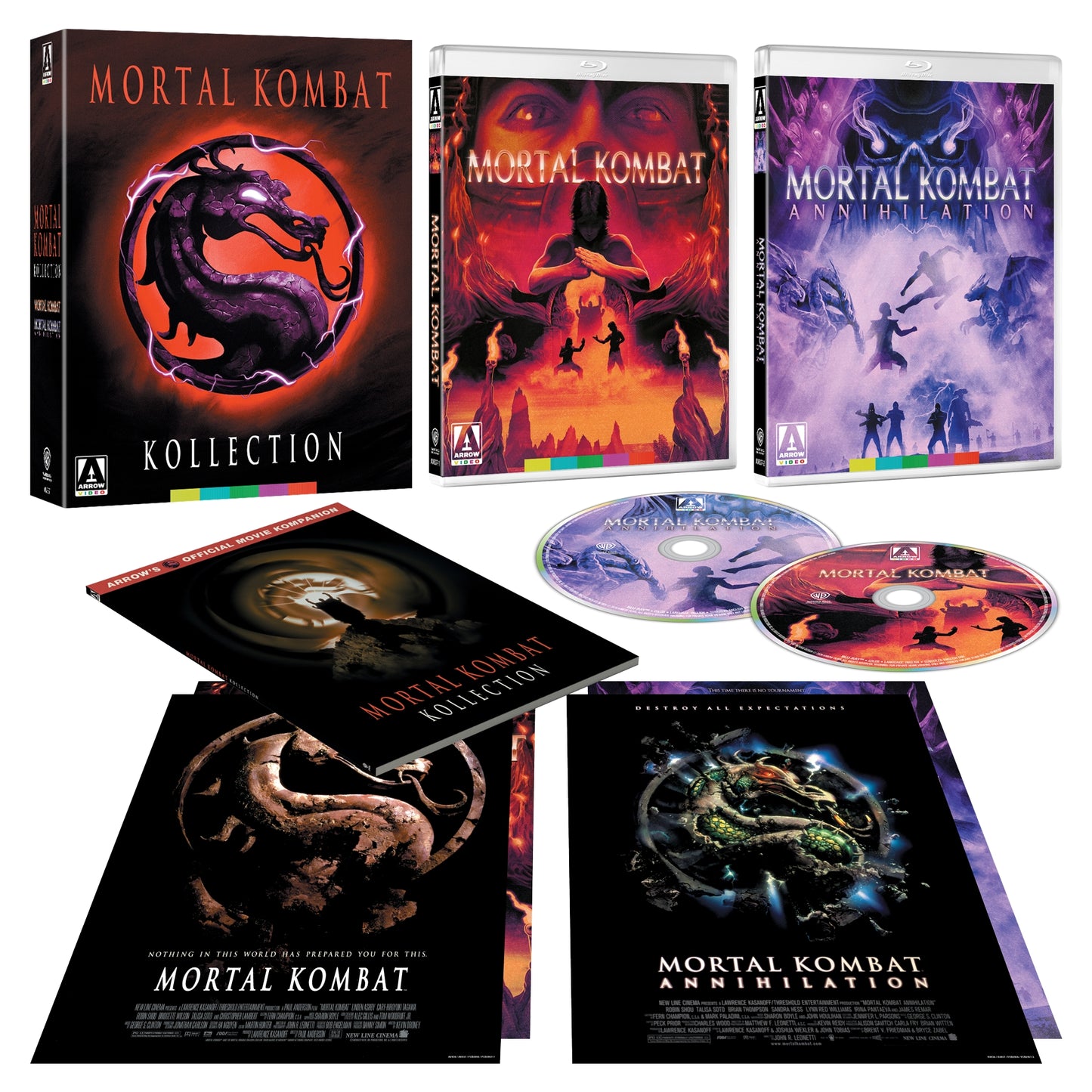 PRE-ORDER Mortal Kombat Kollection - Limited Edition Arrow US - Blu-ray