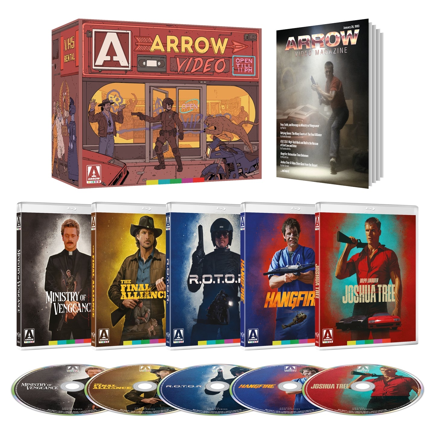 PRE-ORDER Enter The Video Store: Video Vengeance - Limited Edition Arrow US - Blu-ray