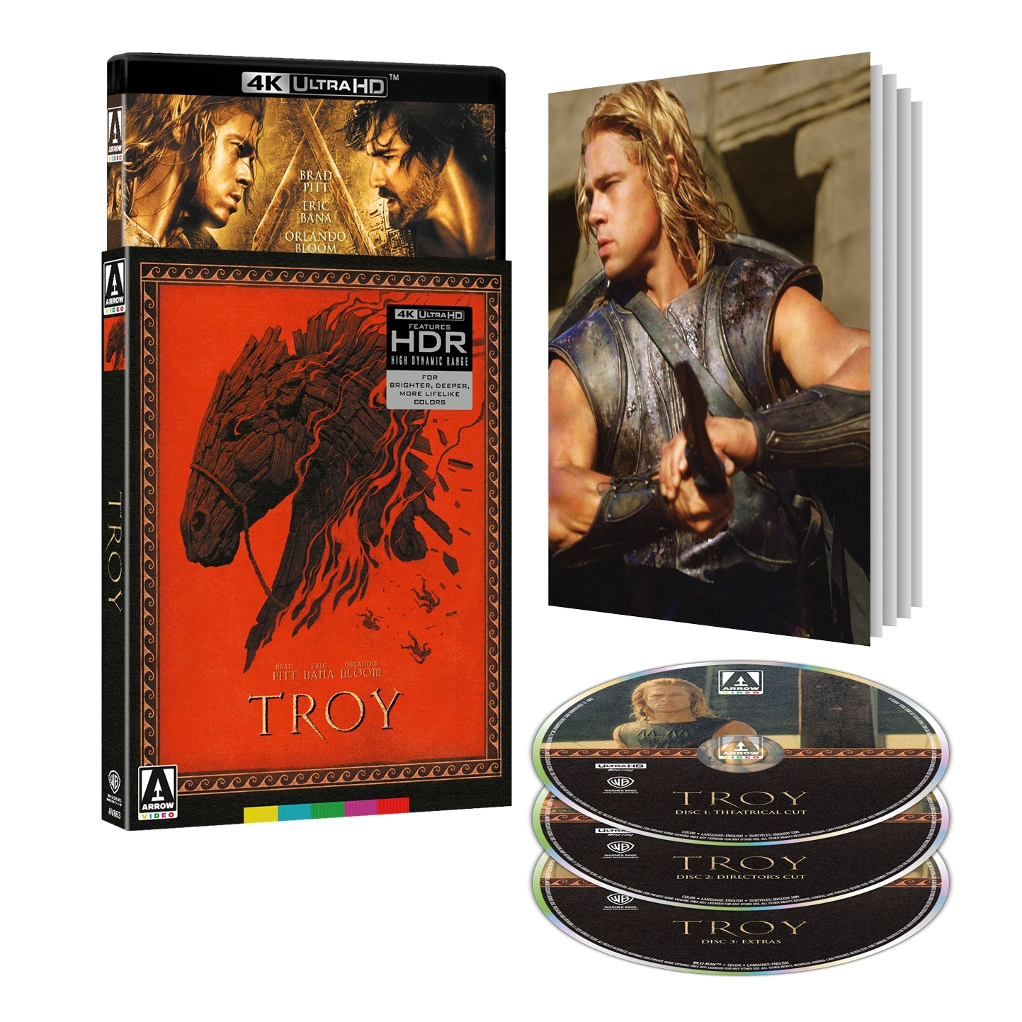 PRE-ORDER Troy (2004) LE Slipcover Arrow US - 4K UHD