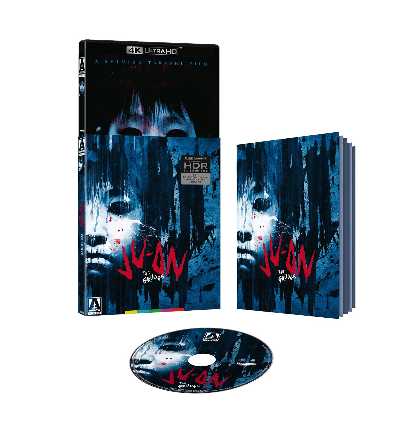 PRE-ORDER Ju-On: The Grudge (2002) LE Slipcover Arrow US - 4K UHD