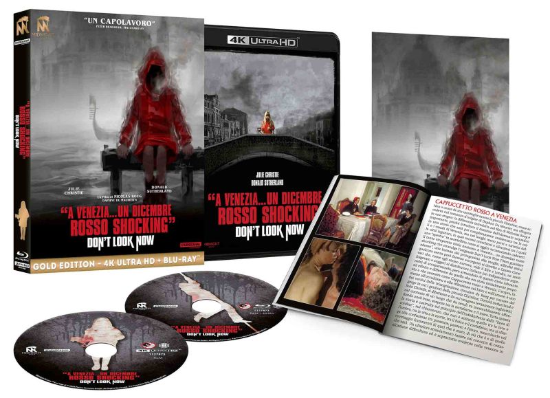 Don't Look Now (1973) Limited Edition Midnight Factory Gold - 4K UHD / Blu-ray Region B