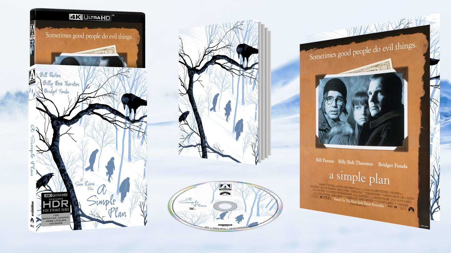 A Simple Plan (1998) Limited Edition Arrow US - 4K UHD
