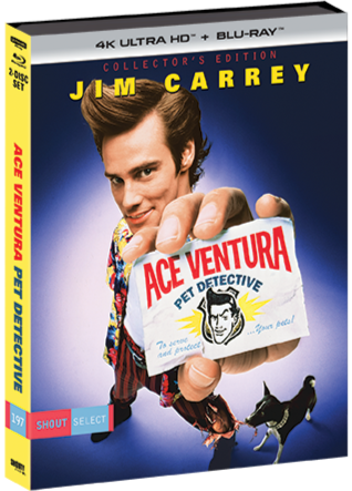 Ace Ventura: Pet Detective (1994) LE Slipcover Shout Select - 4K UHD / Blu-ray Region A *NOTE*