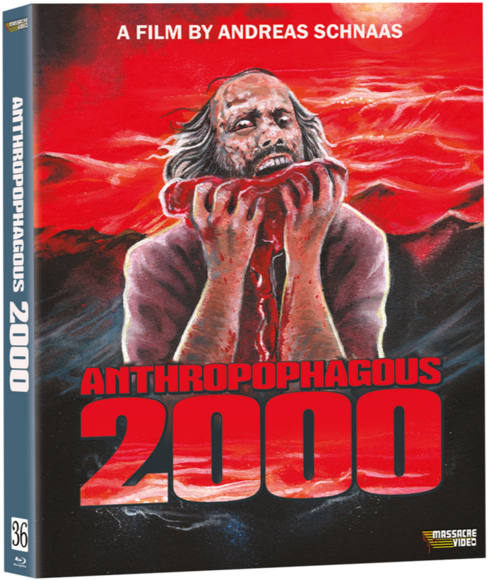 Anthropophagous 2000 (1999) LE Slipcase Massacre Video - Blu-ray