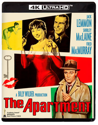 The Apartment (1960) *NOTE* LE Slipcover Kino Lorber - 4K UHD / Blu-ray