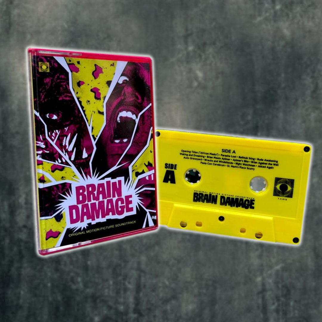 Brain Damage (1988) OST LE 100 Yellow Shell Cassette