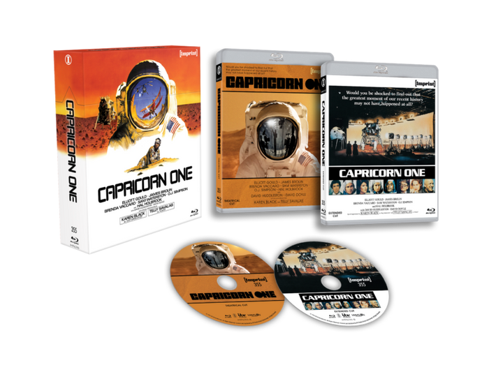 Capricorn One (1977) Limited Edition Hardbox Imprint - Blu-ray Region Free