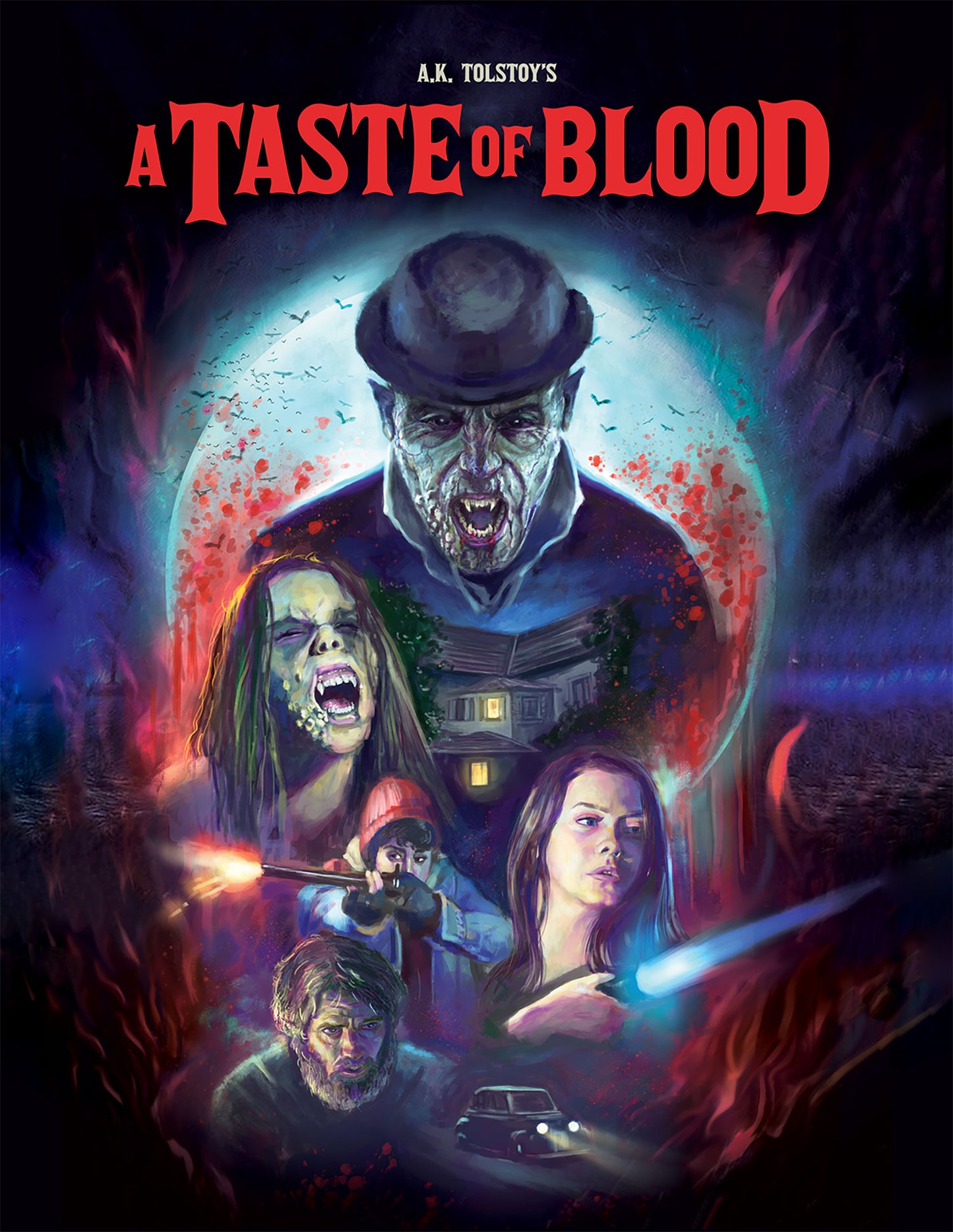 A.K. Tolstoy's A Taste Of Blood (2020) Cleopatra - Blu-Ray/CD