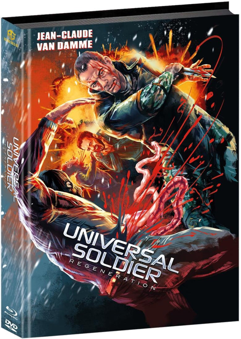 Universal Soldier: Regeneration (2009) *DING* LE 333 Padded Mediabook - Blu-ray Region B