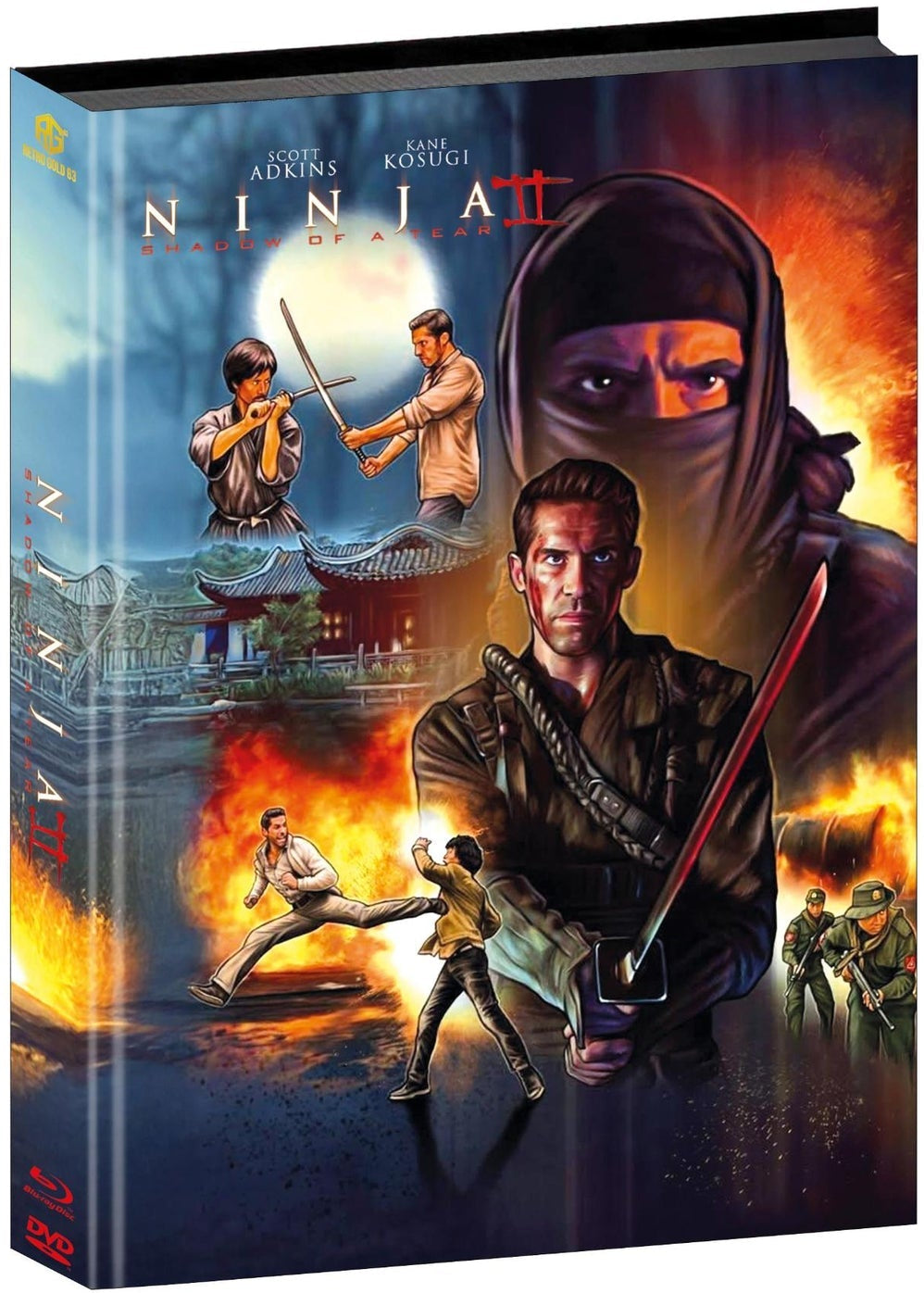 Ninja: Shadow of a Tear (2013) LE 150 Padded Mediabook - Blu-ray Region B