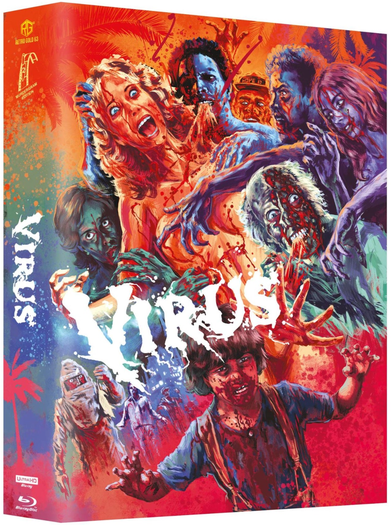 Hell of the Living Dead (1980) LE 222 Mega 264-Page Mediabook B - 4K UHD / Blu-ray Region B *ONE PER PERSON*