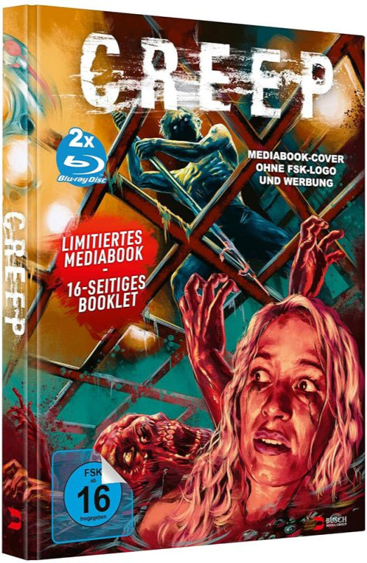 Creep (2004) LE 1000 Mediabook B - Blu-ray Region B