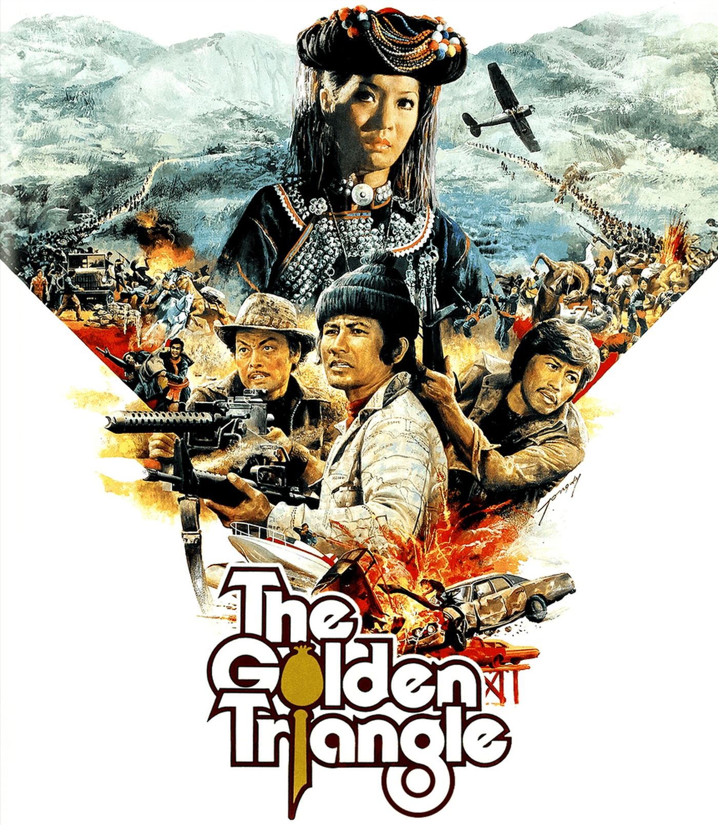 The Golden Triangle (1975) Dark Force - Blu-ray Region Free