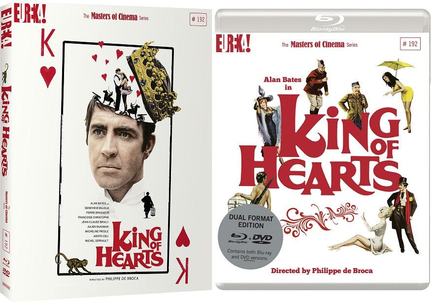 King of Hearts (1966) *DING* LE Slipcover Eureka UK - Blu-ray Region B