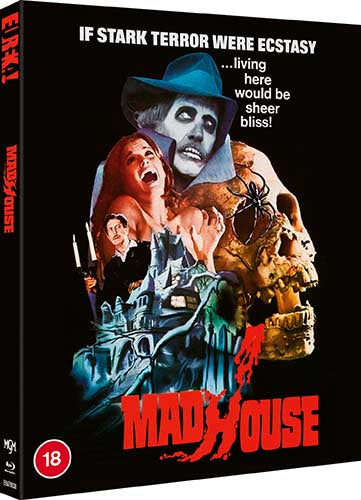 PRE-ORDER Madhouse (1974) LE Slipcover Eureka UK - Blu-ray Region B