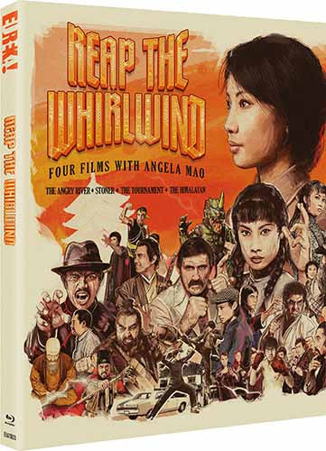 Reap the Whirlwind : Four Films with Angela Mao - Limited Edition Slipcover Eureka UK - Blu-ray Region B
