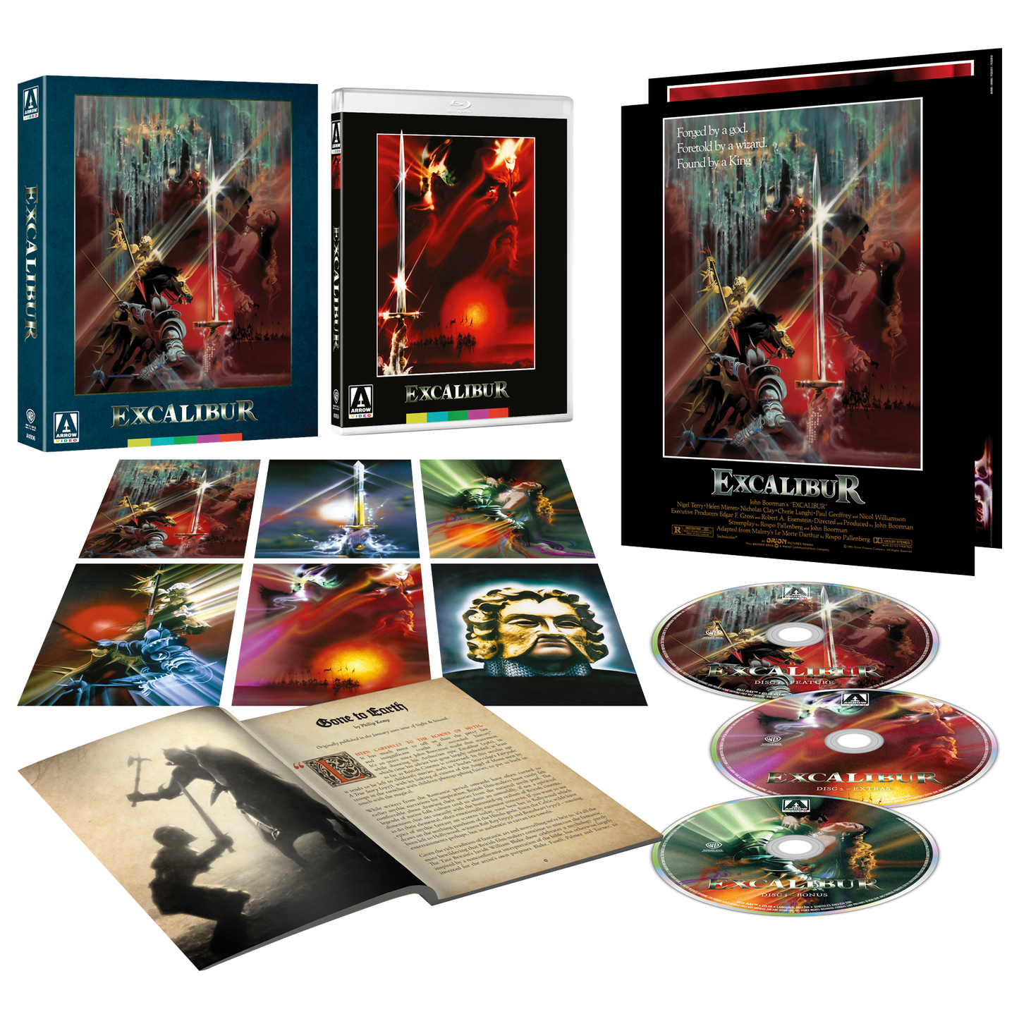Excalibur (1981) Limited Edition Arrow US - Blu-ray Region A
