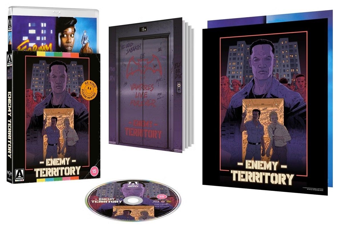 Enemy Territory (1987) LE Slipcover Arrow UK - Blu-ray Region B