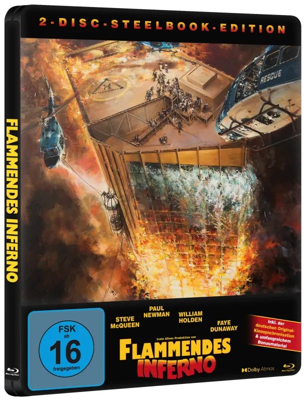 The Towering Inferno (1974) Limited Edition Steelbook Plaion Exclusive - Blu-ray Region B