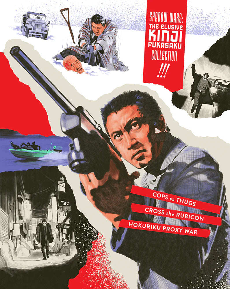 PRE-ORDER Shadow Wars: The Elusive Kinji Fukasaku Collection - Umbrella - Blu-ray Region Free