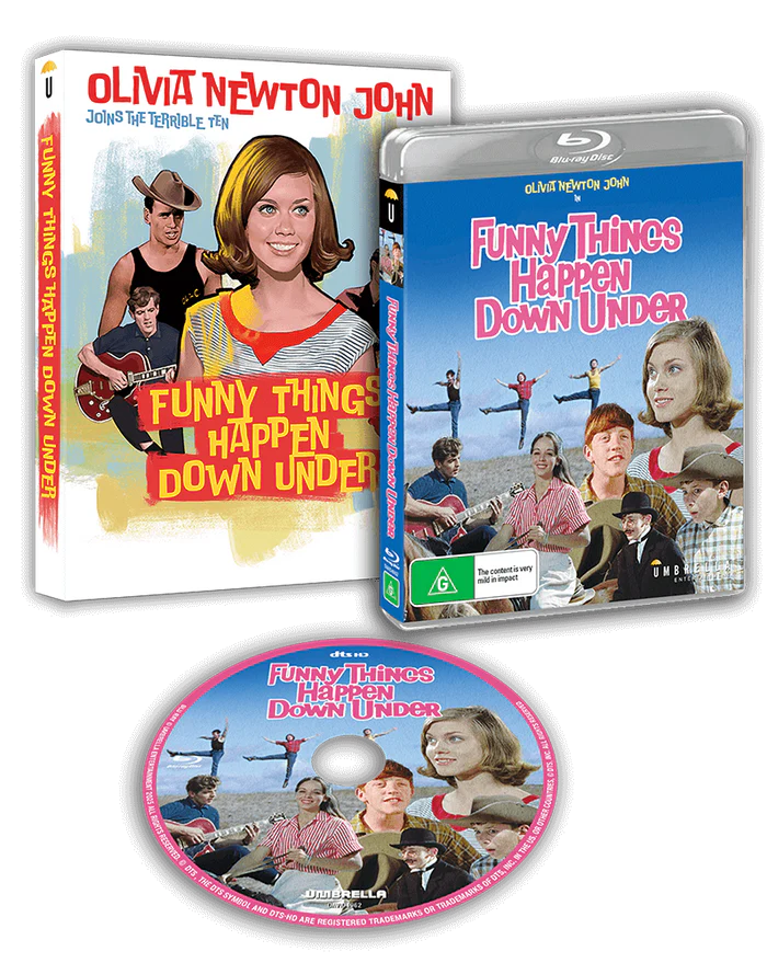 Funny Things Happen Down Under (1965) LE Slipcase Umbrella - Blu-ray Region Free