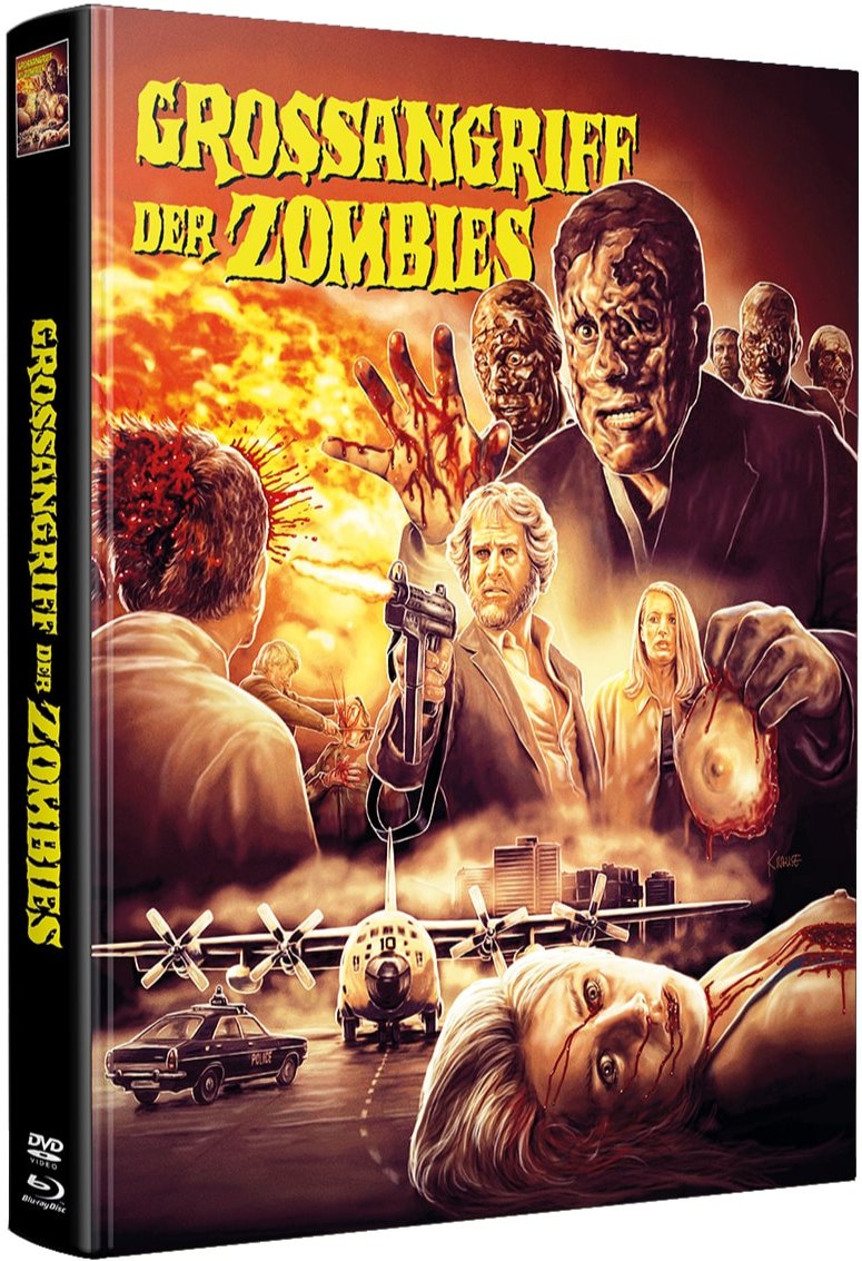 Nightmare City (1980) LE 100 Padded Mediabook - Blu-ray Region B