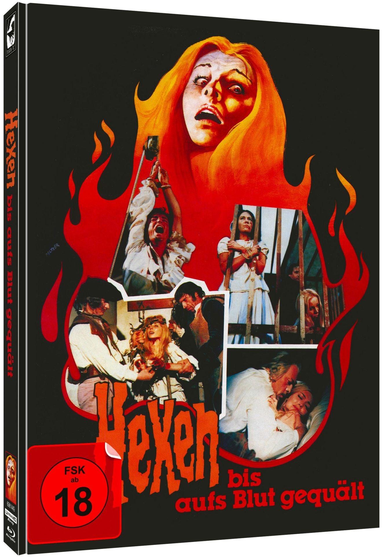 Mark of the Devil (1970) Limited 666 4-Disc Mediabook - 4K UHD / Blu-ray Region B