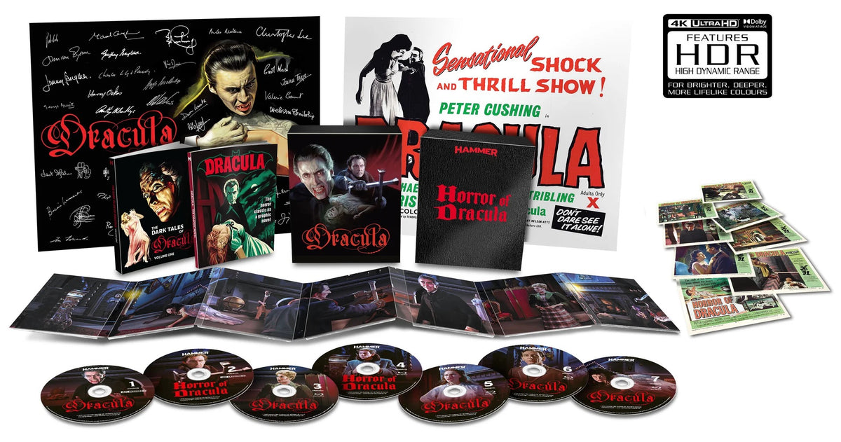 PRE-ORDER Horror of Dracula (1958) US Limited Collector's Edition Warner Archive - 4K UHD *NO COUPONS*