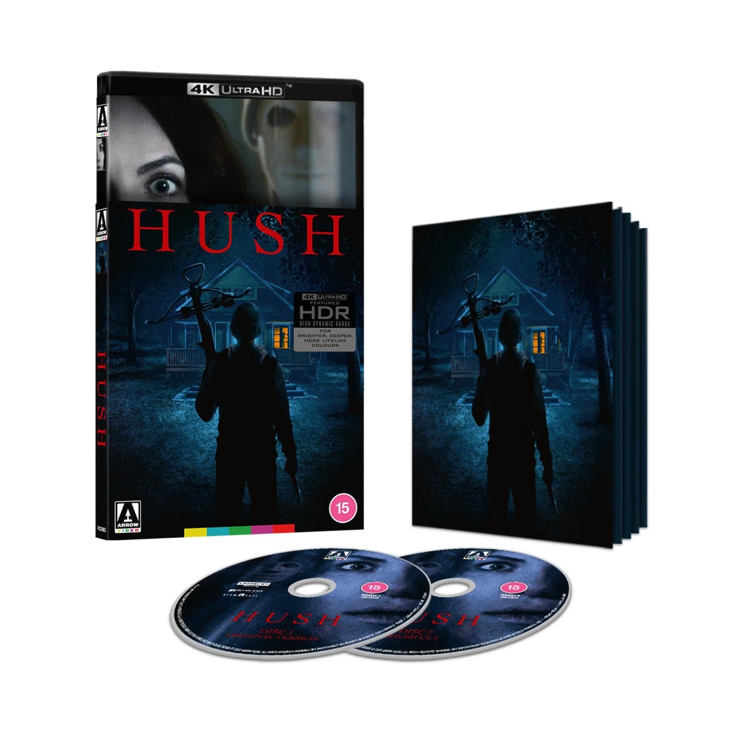 PRE-ORDER Hush (2016) LE Slipcover Arrow UK - 4K UHD