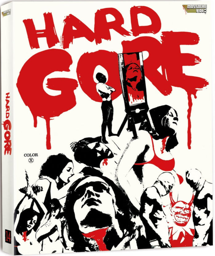 Hard Gore (1974) LE Slipcase Massacre Video - Blu-ray