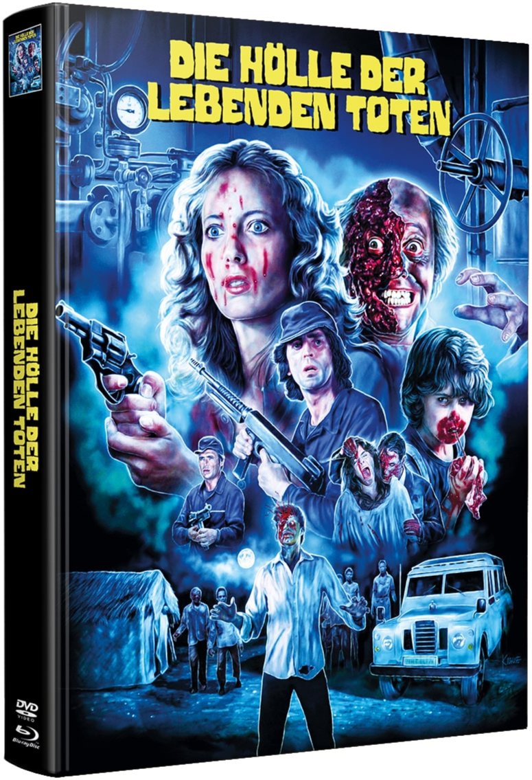 Hell of the Living Dead (1980) LE 111 Padded Mediabook - Blu-ray Region B