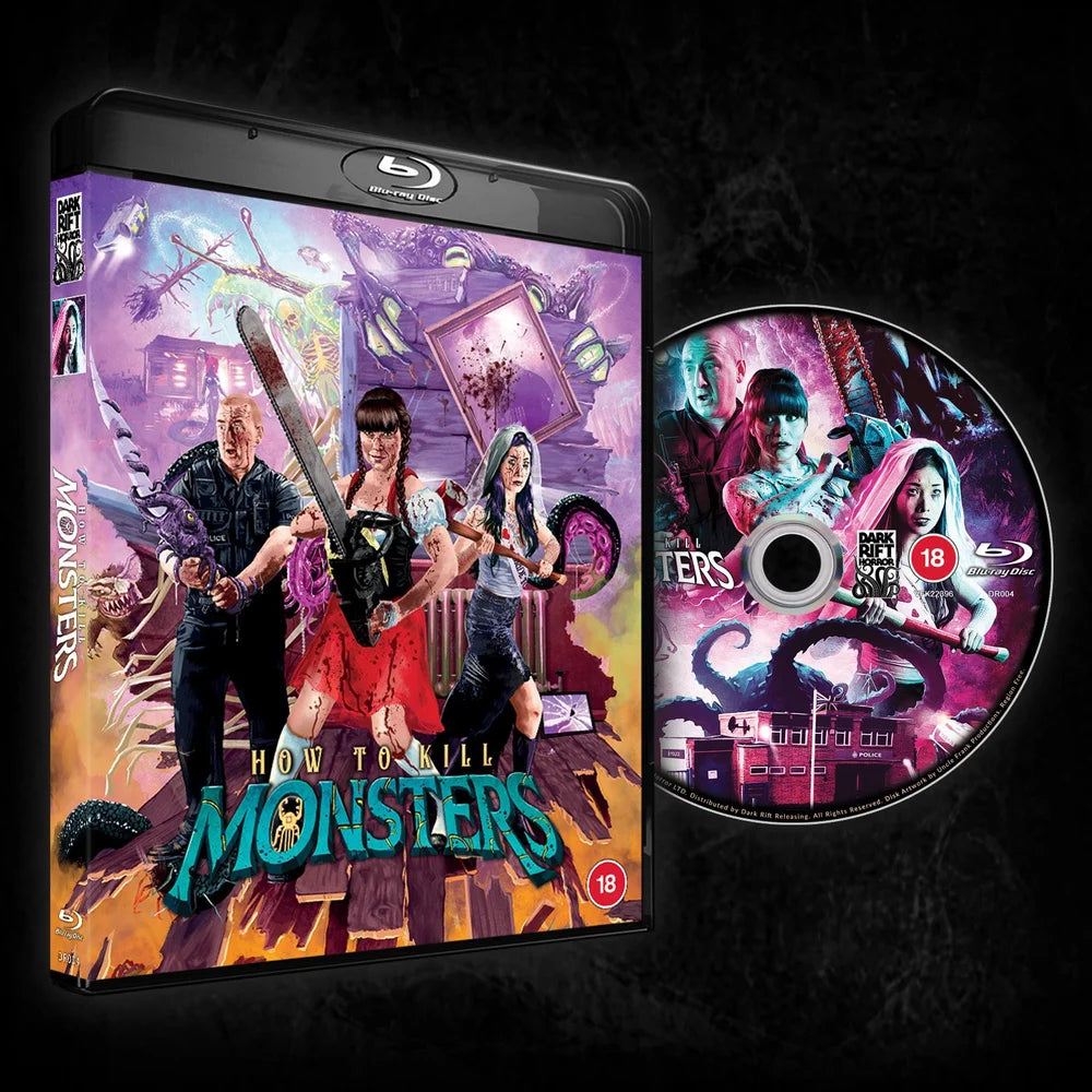How To Kill Monsters (2023) Standard Edition Dark Rift - Blu-ray Region Free