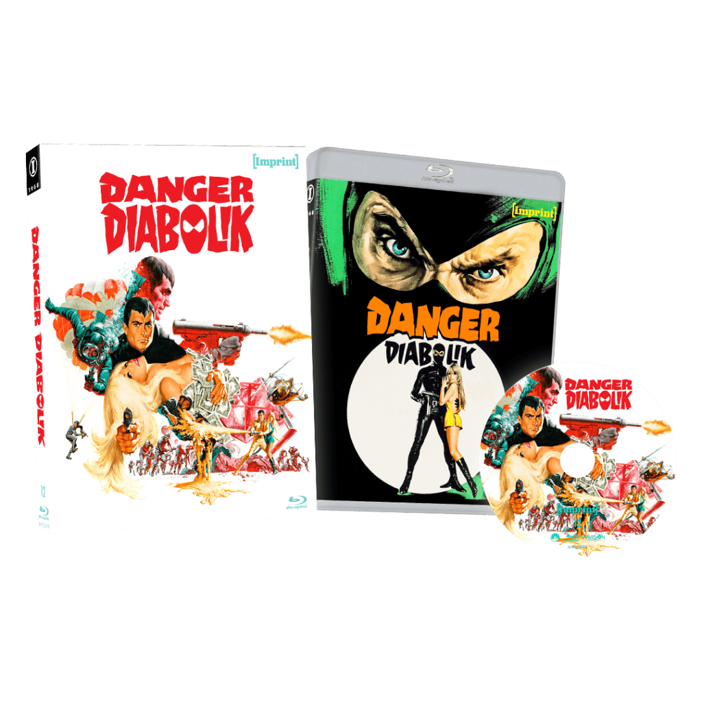 Danger Diabolik (1968) LE Slipcase Imprint - Blu-ray Region Free