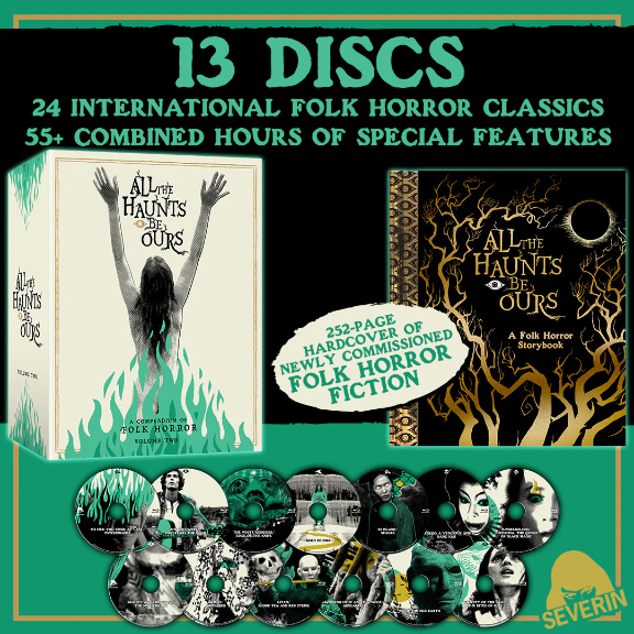 All the Haunts Be Ours: A Compendium Of Folk Horror Volume Two (24 Films) Severin - Blu-ray Region Free
