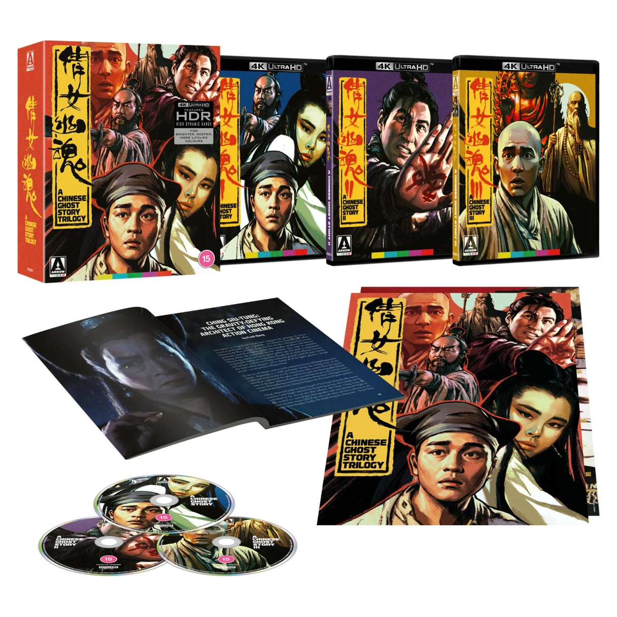 PRE-ORDER A Chinese Ghost Story Trilogy - Limited Edition Arrow UK - 4K UHD