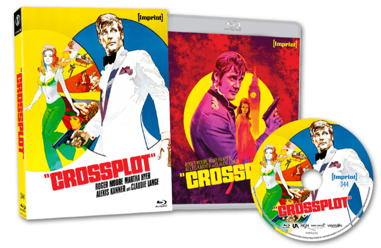 Crossplot (1969) Limited Edition Slipcase Imprint - Blu-ray Region Free
