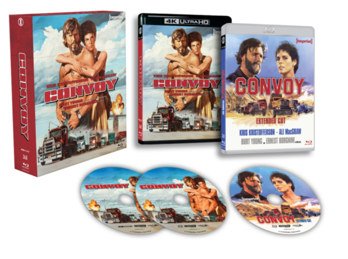 Convoy (1978) Limited Edition Box Set Imprint - 4K UHD / Blu-ray Region Free