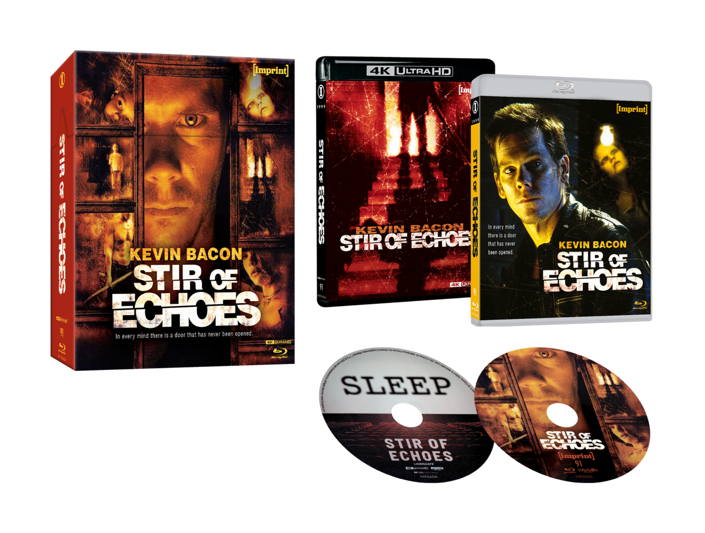 Stir of Echoes (1999) LE 1500 Hard Box Imprint - 4K UHD / Blu-ray Region Free