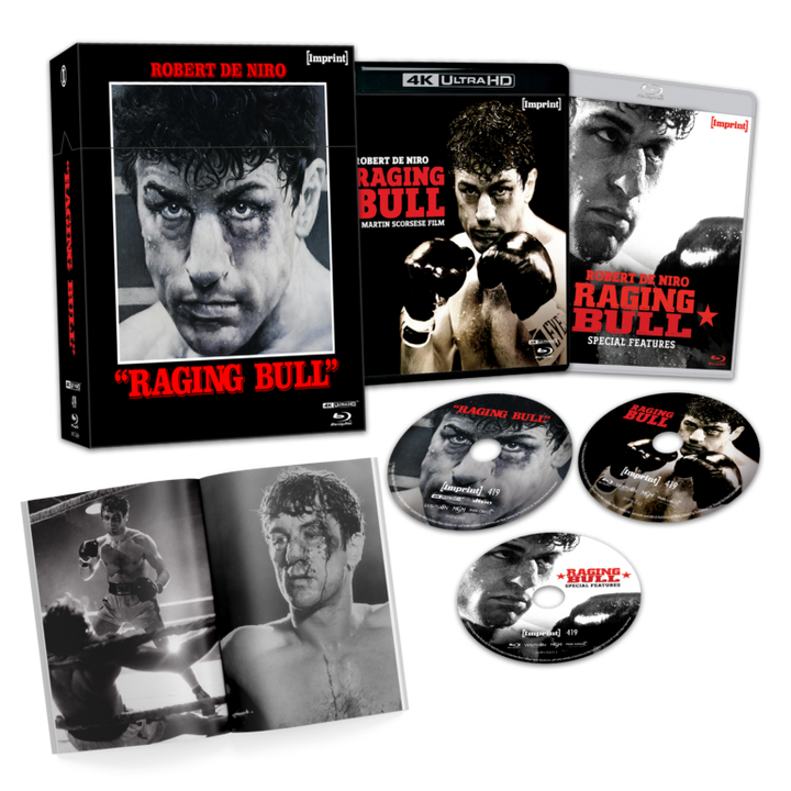 Raging Bull (1980) LE 1500 Box Set Imprint - 4K UHD / Blu-ray Region Free