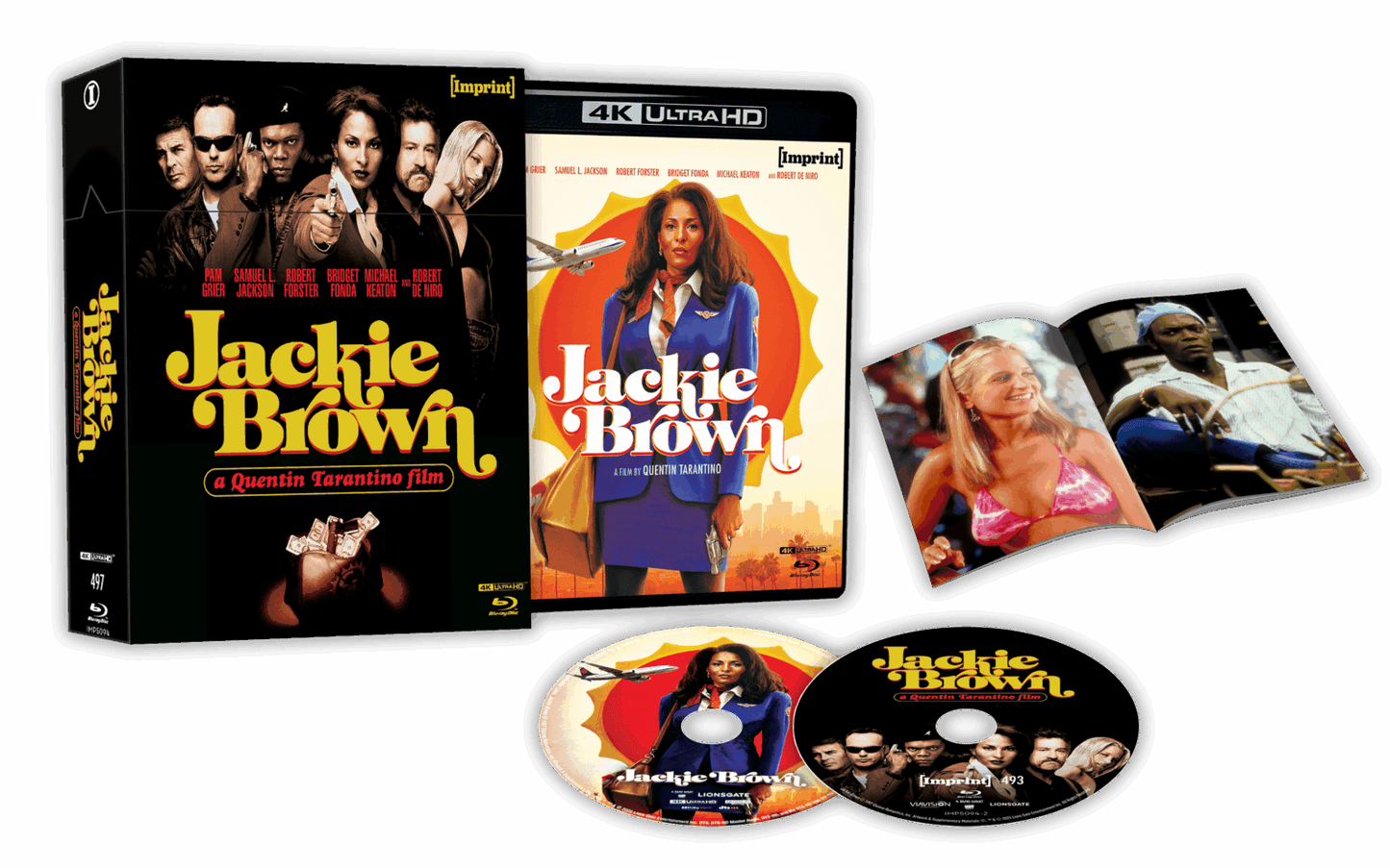 *UPDATE* PRE-ORDER Jackie Brown (1997) Limited Edition Hardbox Imprint - 4K UHD / Blu-ray Region Free