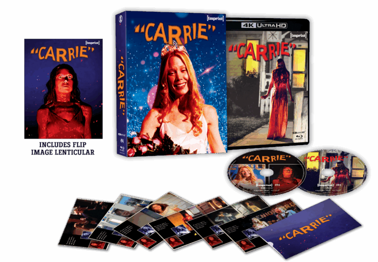 Carrie (1976) LE Lenticular Hardcase Imprint - 4K UHD / Blu-ray Region Free