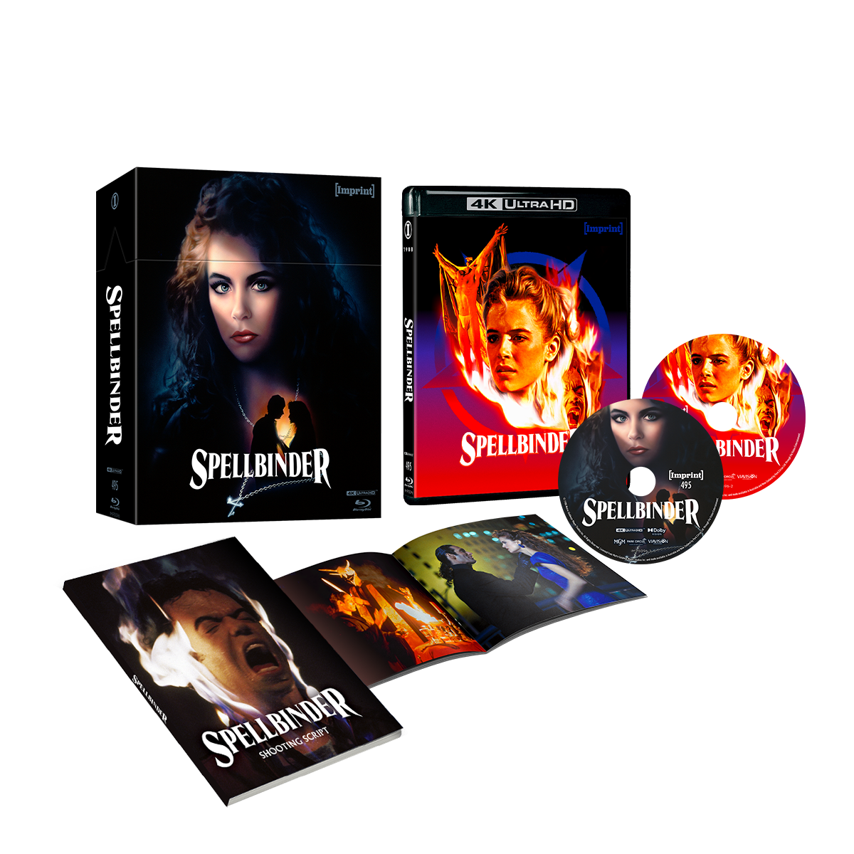 Spellbinder (1988) Limited Edition Hardbox Imprint - 4K UHD / Blu-ray Region Free