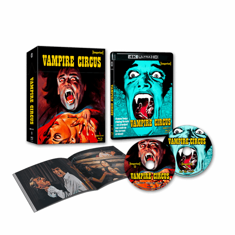 PRE-ORDER Vampire Circus (1972) Limited Edition Hardbox Imprint - 4K UHD / Blu-ray Region Free