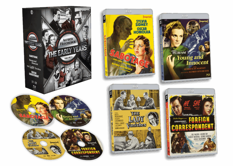 *UPDATE* PRE-ORDER Hitchcock: The Early Years – Volume 2 ('36 - '40) Limited Hardbox Imprint - Blu-ray Region Free