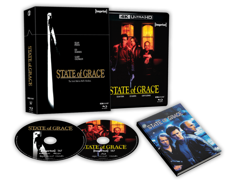 PRE-ORDER State of Grace (1990) Limited Edition Hardbox Imprint - 4K UHD / Blu-ray Region Free