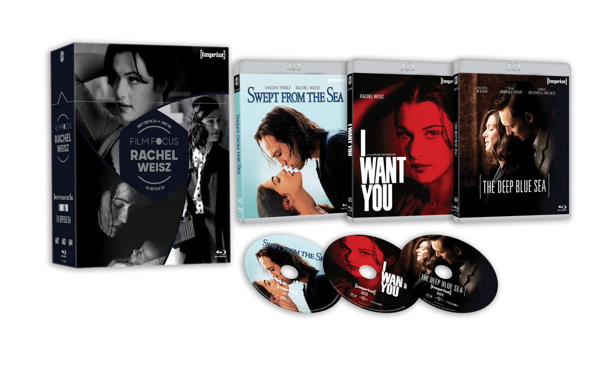 PRE-ORDER Film Focus: Rachel Weisz (3 Films) Limited Edition Hardbox Imprint - Blu-ray Region Free